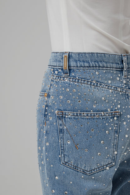 CRYSTALLIZED DENIMJEANS