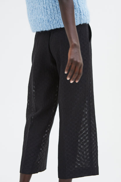 STRAIGHT LEG TROUSERS