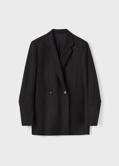 DOUBLE-BREASTED VENT BLAZER