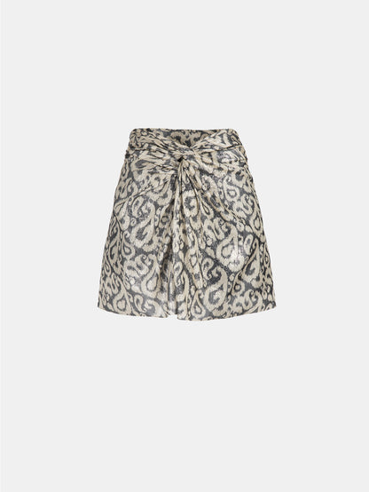 Illusion Konik Skirt Mini