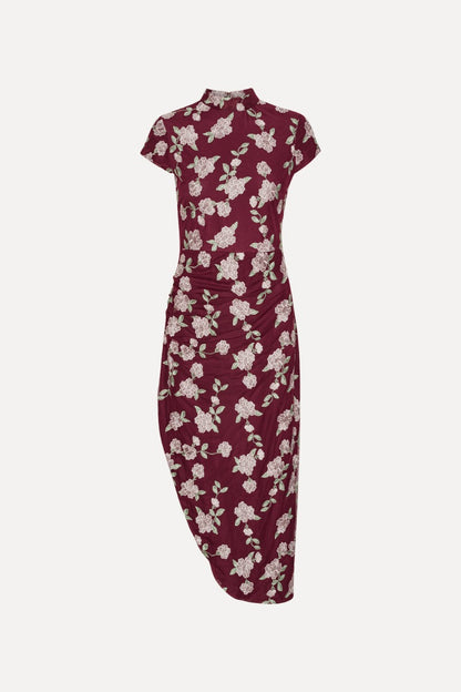 Mesh Asymmetric Dress