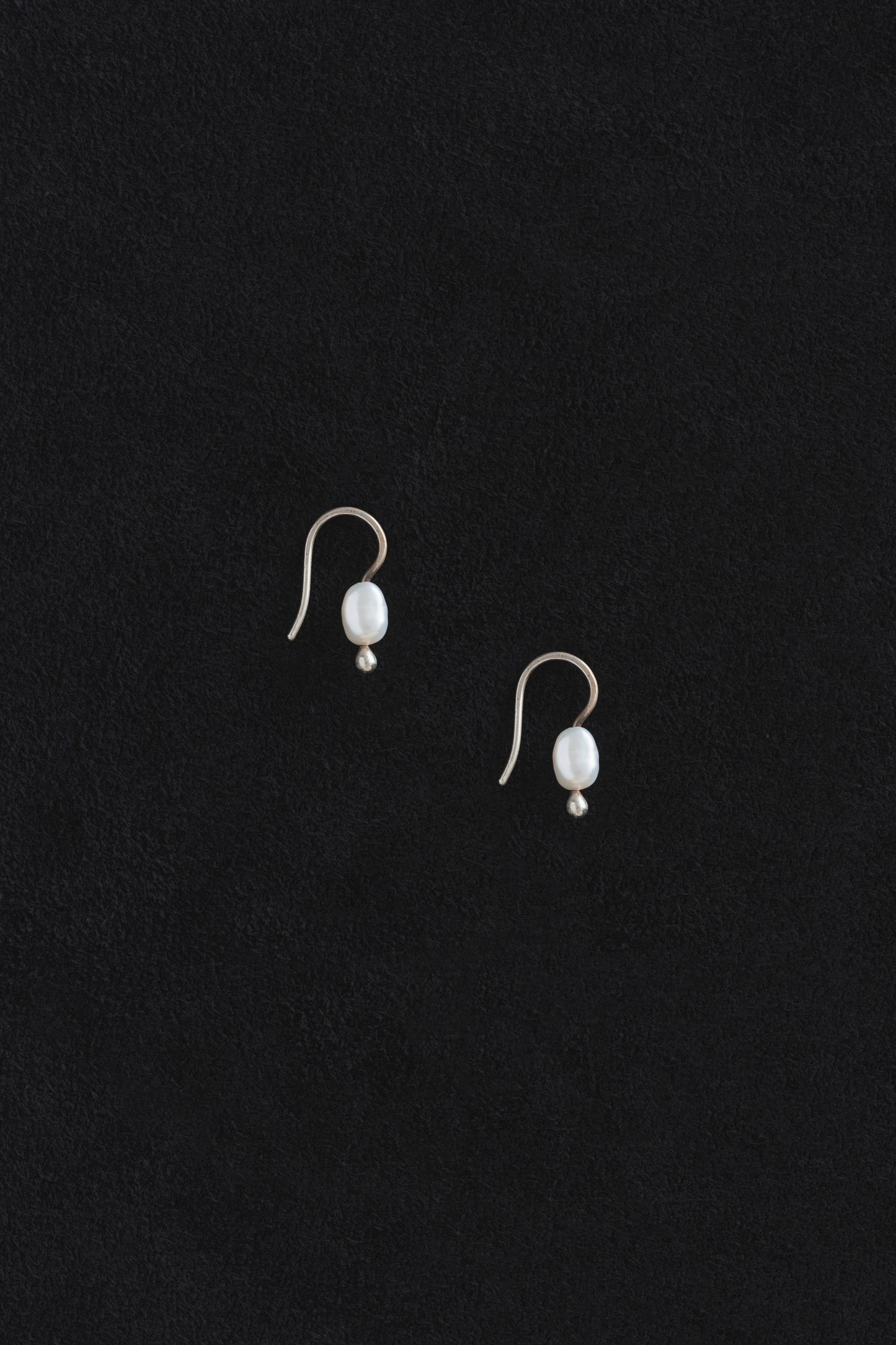 Mermaid Earrings, White