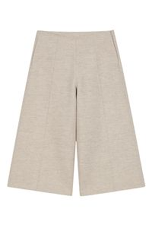 DOUBLE FACE CROP PANTS