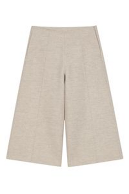 DOUBLE FACE CROP PANTS