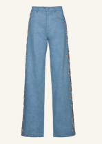 DENIM 12 PANTS BLUE