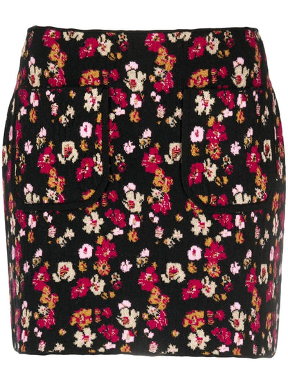 LADIES SKIRT WITH GOLD GARDEN