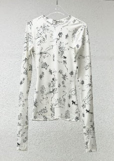 DRAWING JERSEY TOP