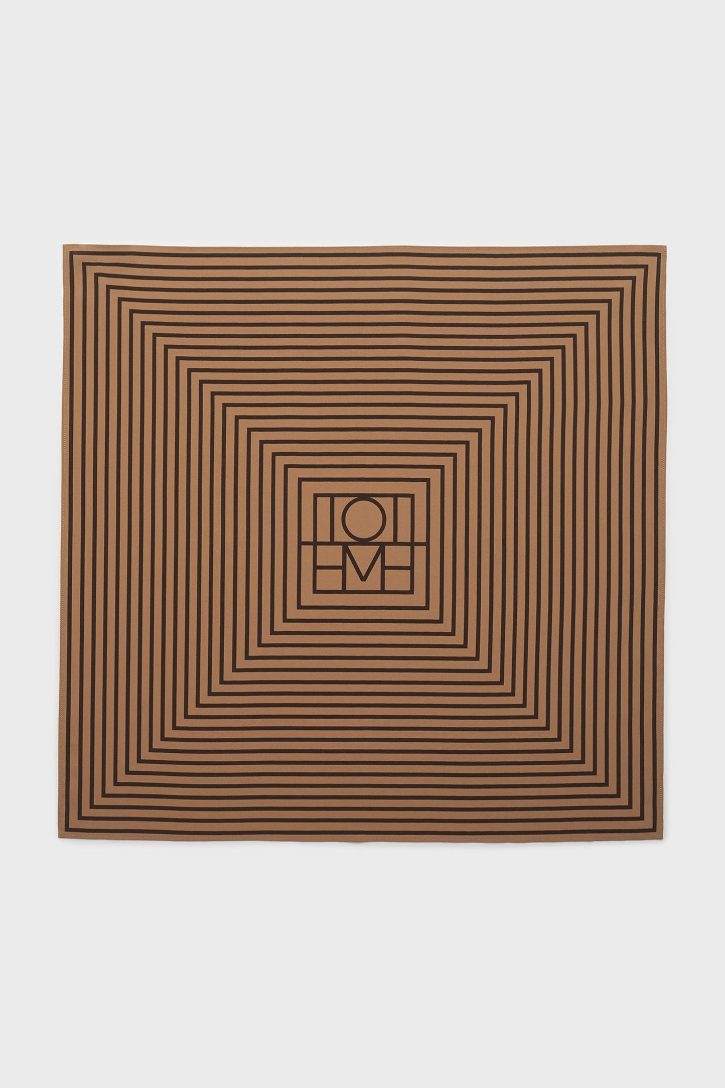 SIGNATURE MONOGRAM SILK SCARF