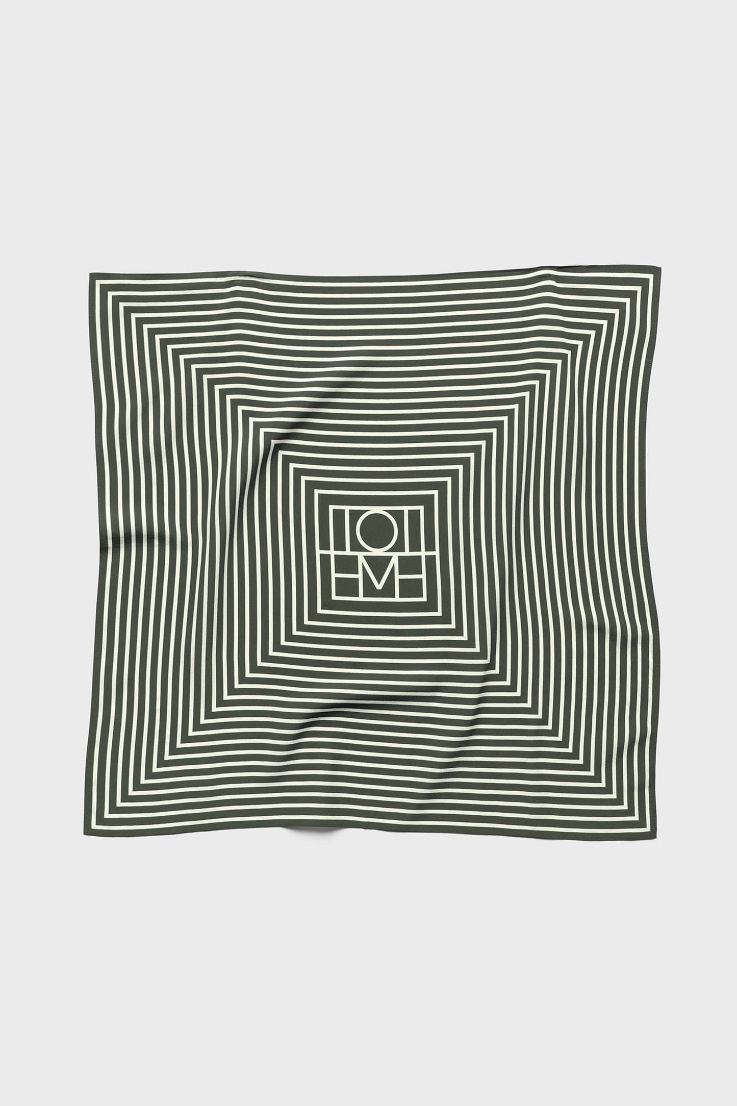 SIGNATURE MONOGRAM SILK SCARF