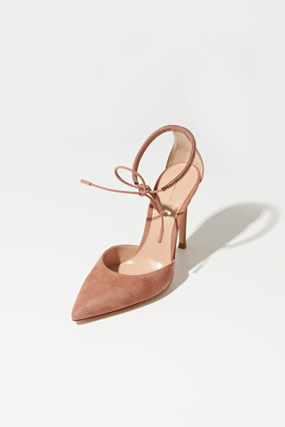 LACE UP HIGH HEELS