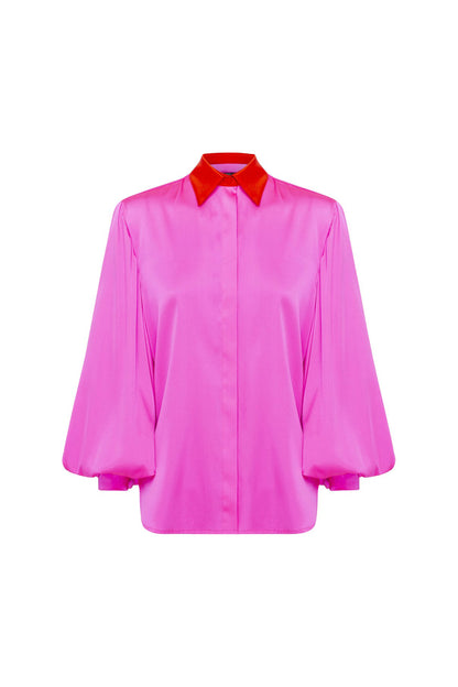 SUTTON- SILK SATIN BALLON SLEE