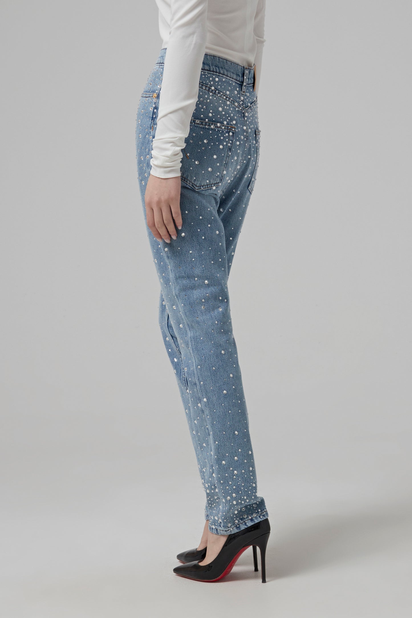 CRYSTALLIZED DENIMJEANS