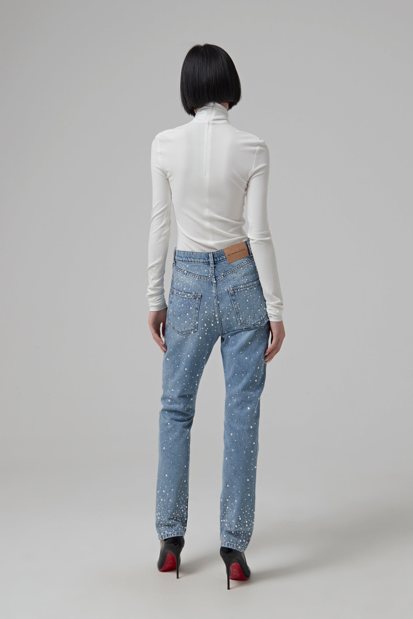 CRYSTALLIZED DENIMJEANS