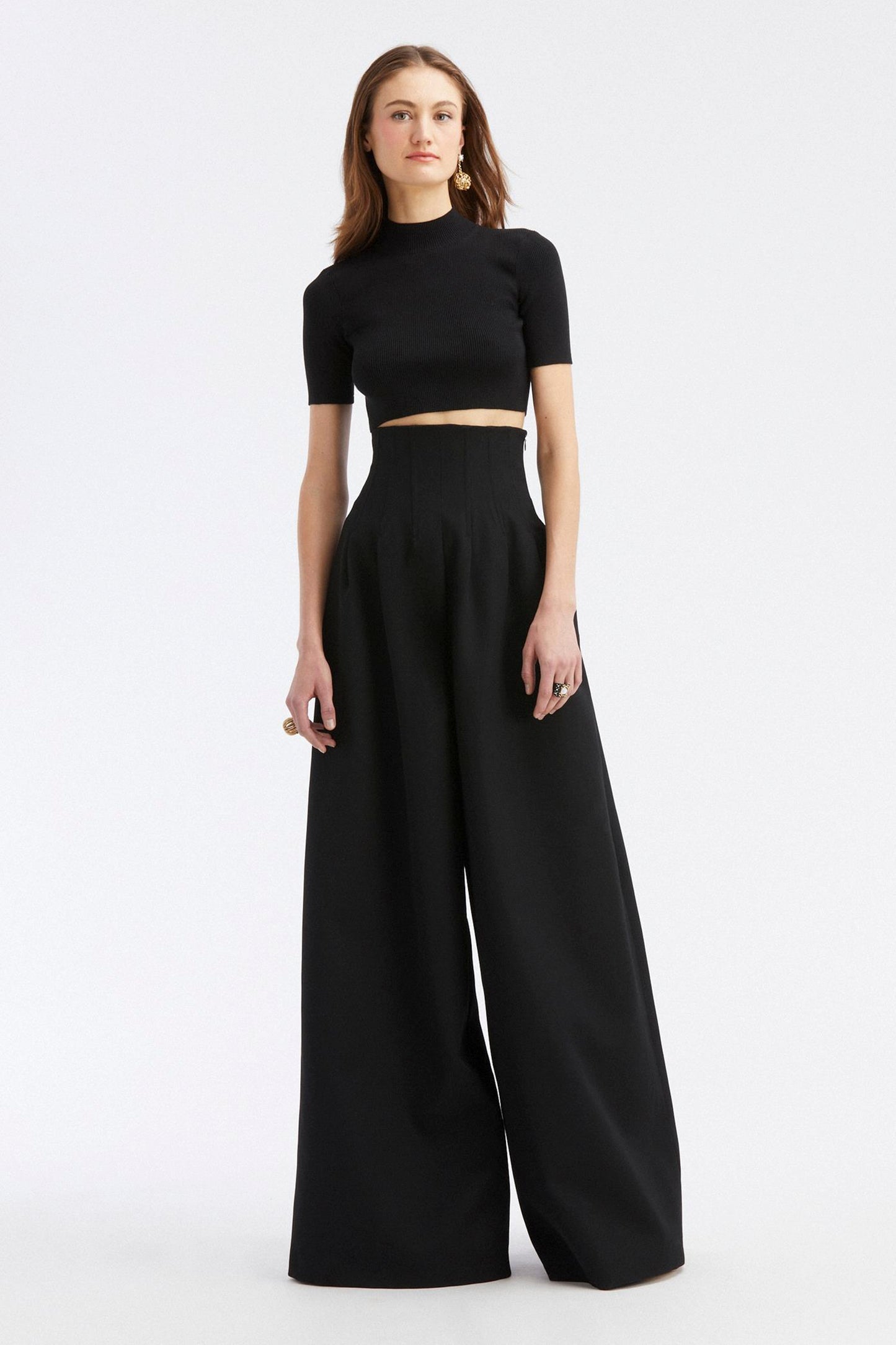 SHORT SLEEVE MOCK NE
