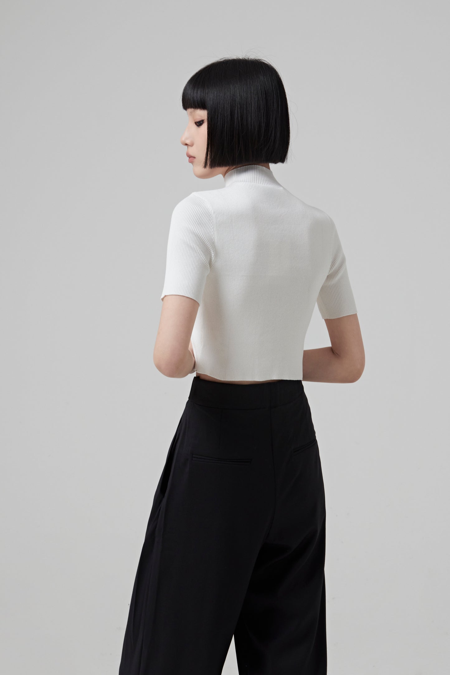 SHORT SLEEVE MOCK NE