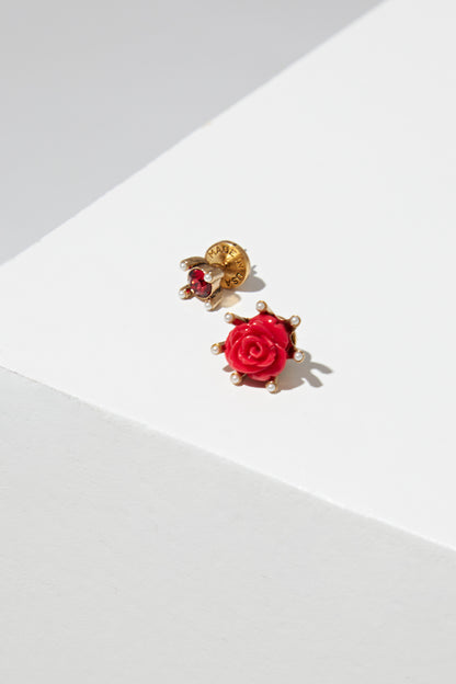 TUDOR ROSE STUD - AS