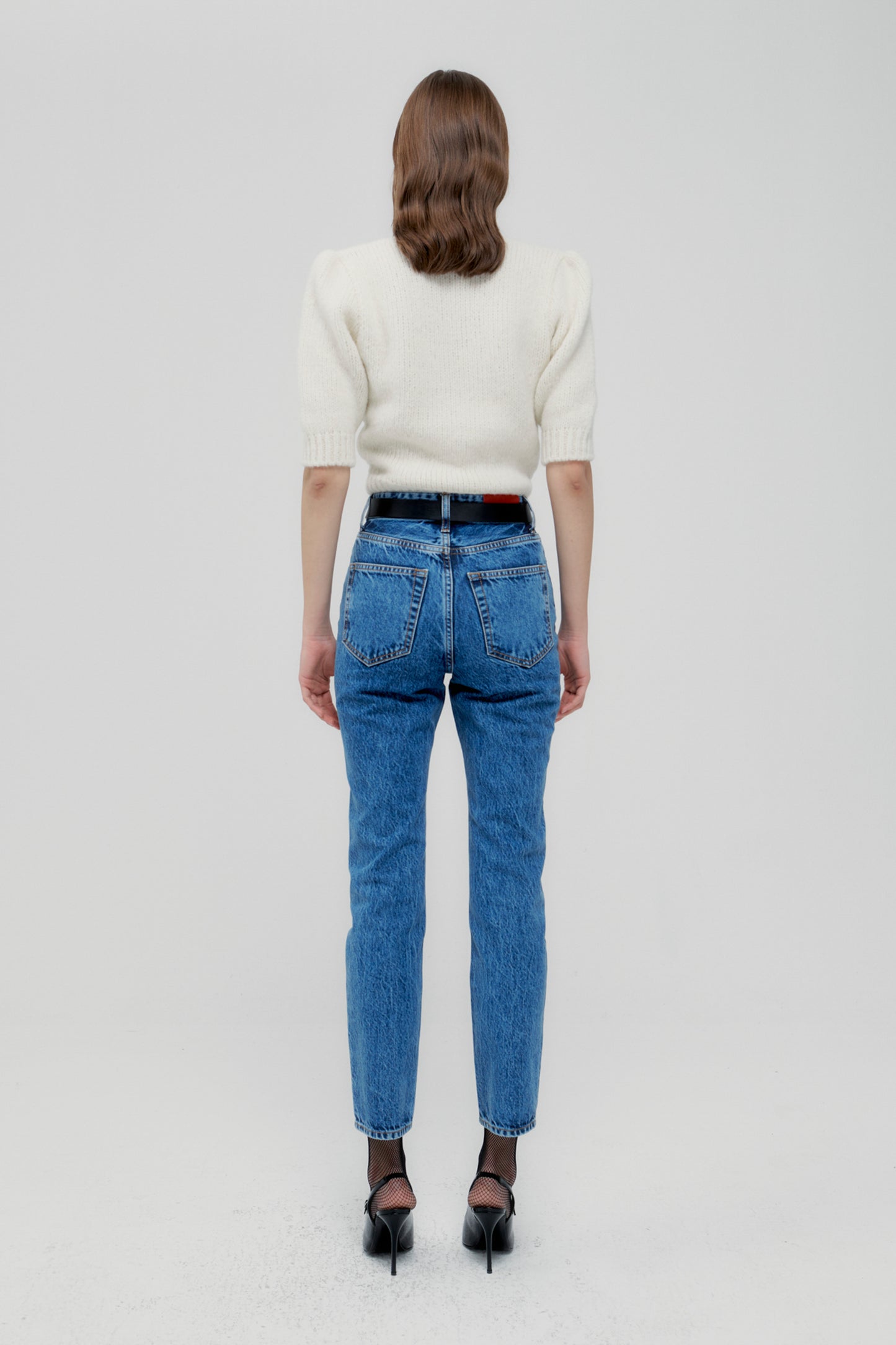 DENIM STRAIGHT JEANS