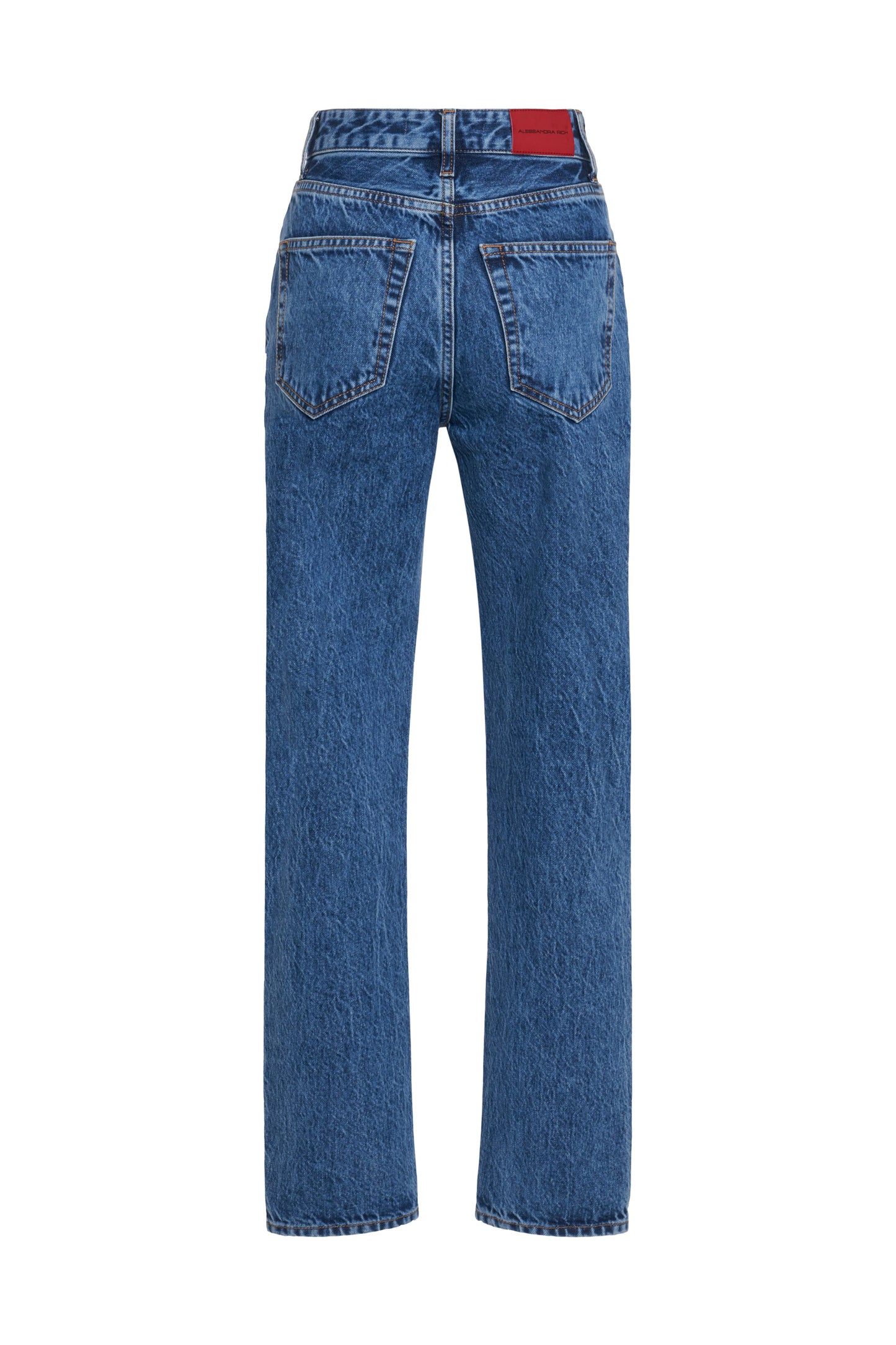 DENIM STRAIGHT JEANS