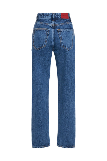 DENIM STRAIGHT JEANS
