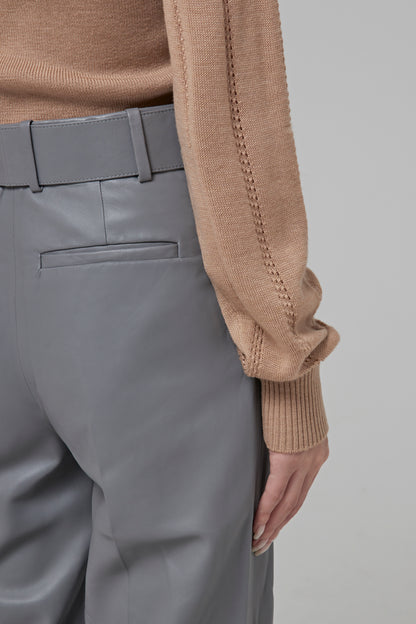 Taja-Pant-Nappa Leather