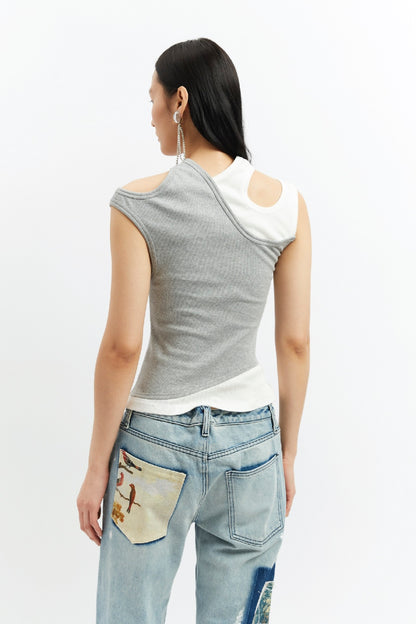 DOUBLE LAYER TANK TOP