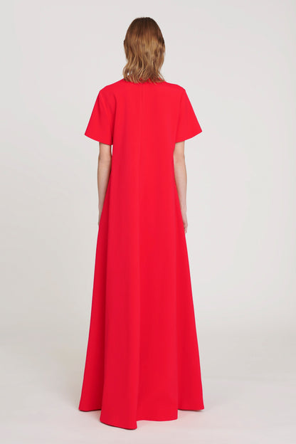 WOMEN WOVEN LONG DRESS