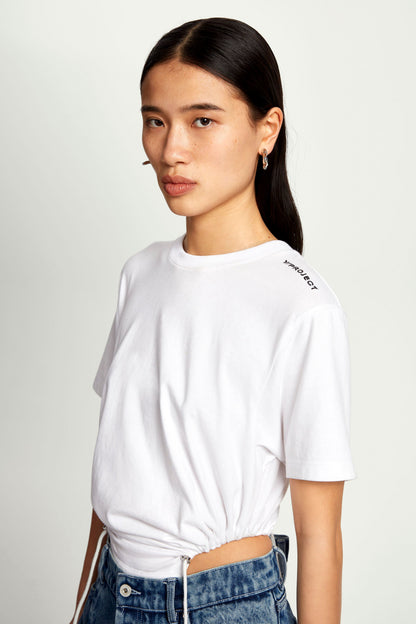 CLASSIC RUCHED BODY T-SHIRT