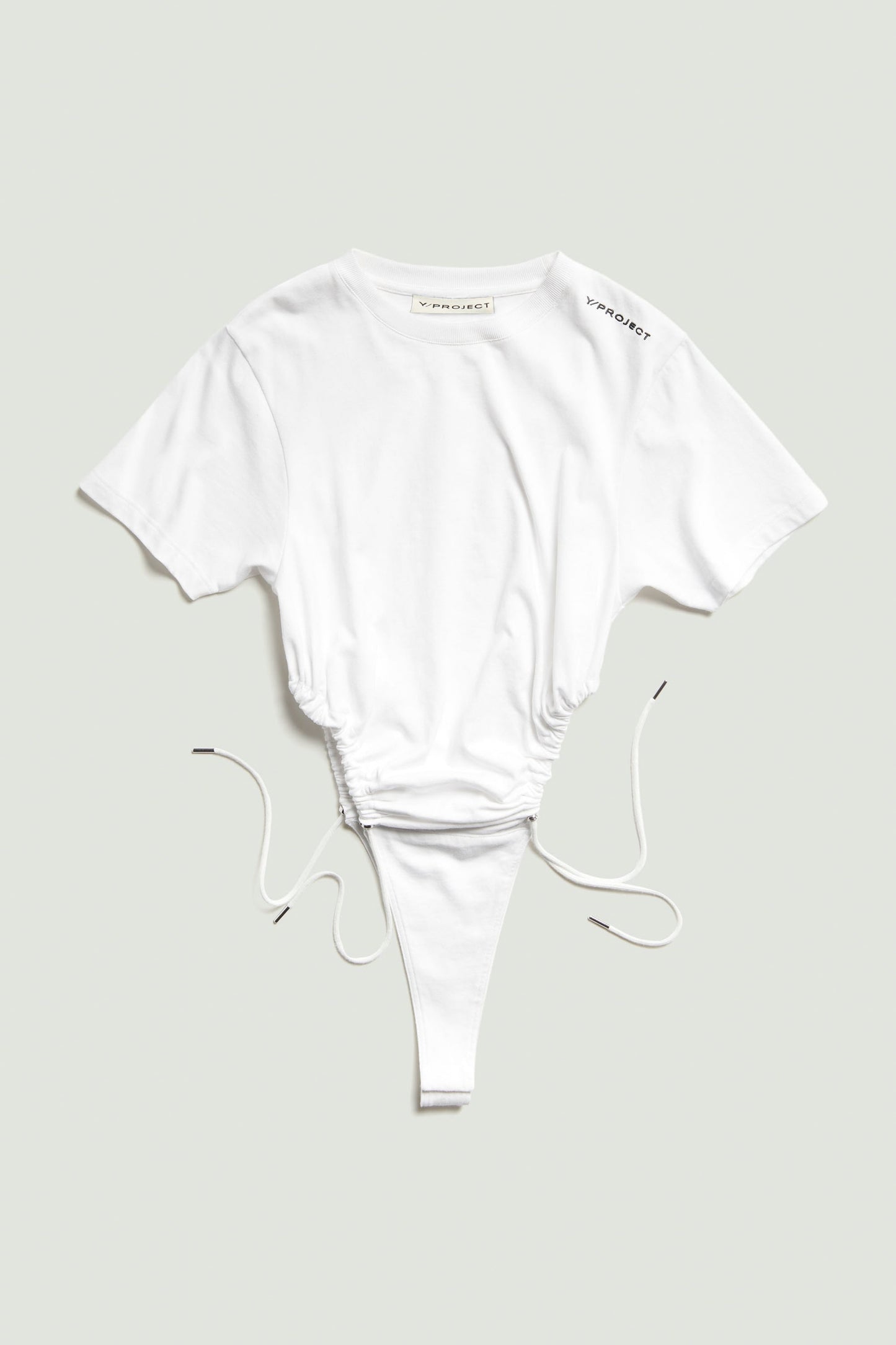 CLASSIC RUCHED BODY T-SHIRT