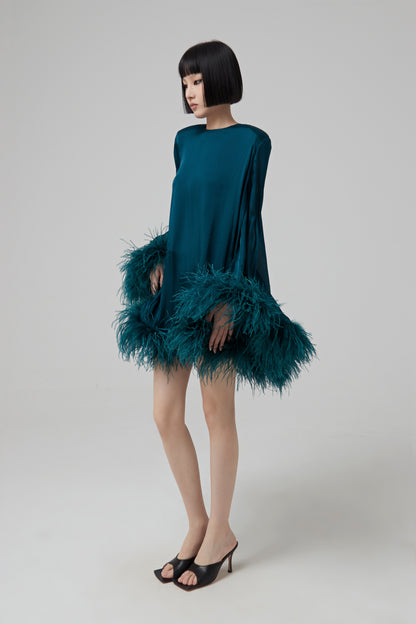 FEATHER DRESS