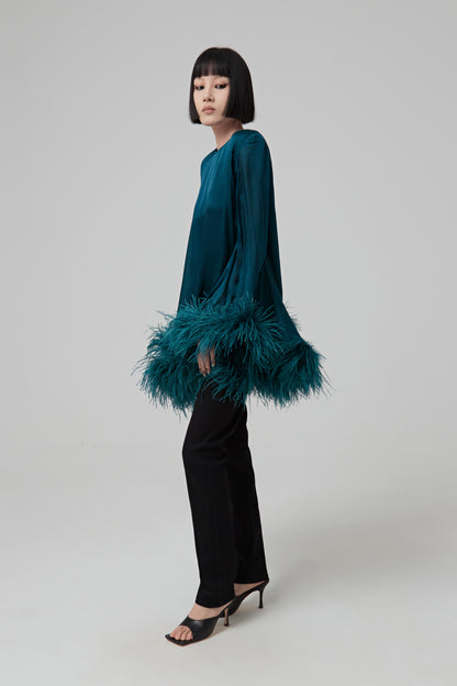 FEATHER DRESS