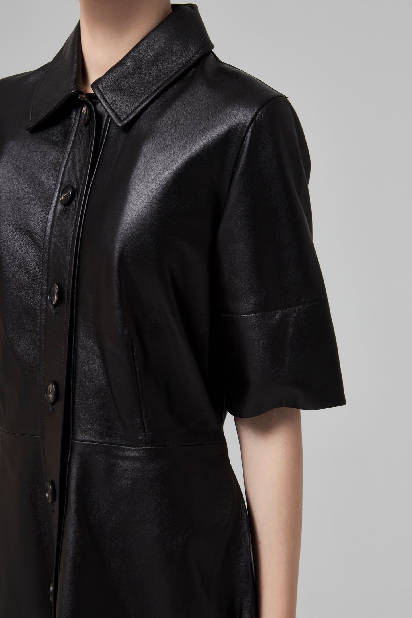 LEATHER DRESS