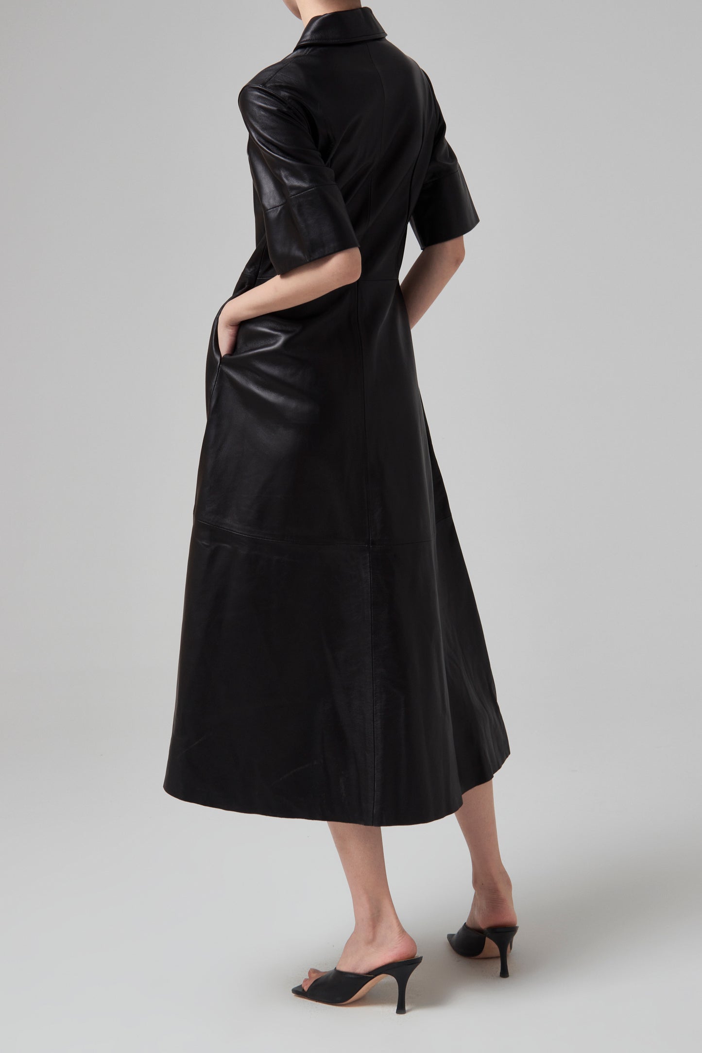 LEATHER DRESS