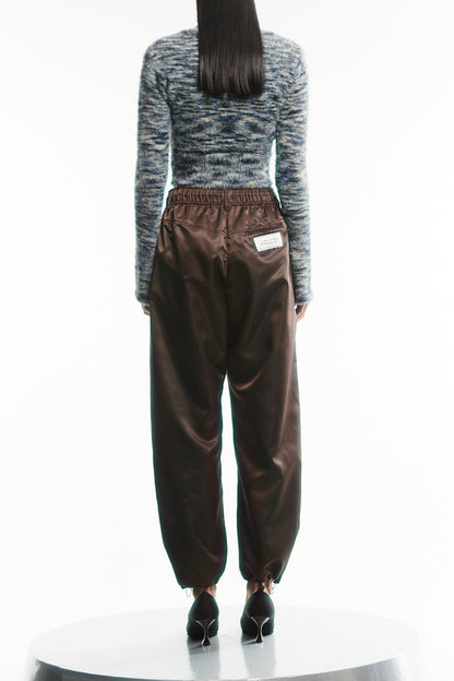 LINED ROUNDING TRACK PANTS