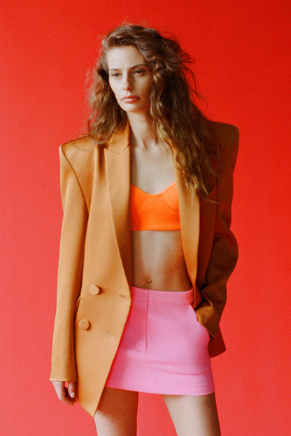 WELLS - SATIN CREPE BOYFRIEND