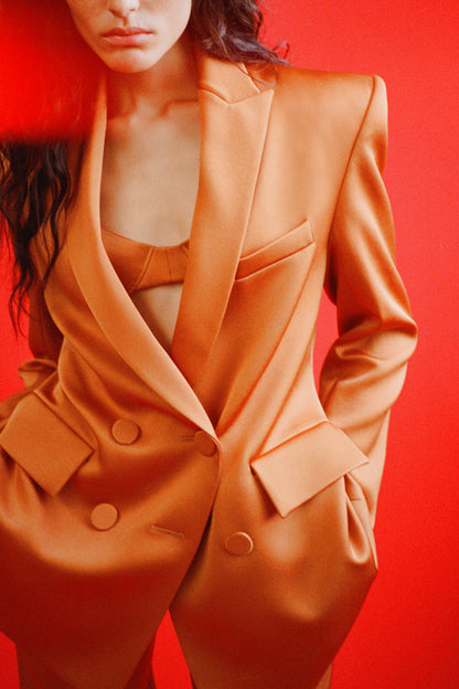 WELLS - SATIN CREPE BOYFRIEND