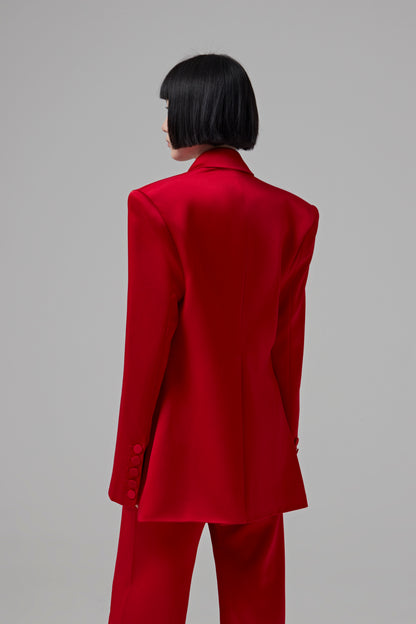 WELLS - SATIN CREPE BOYFRIEND