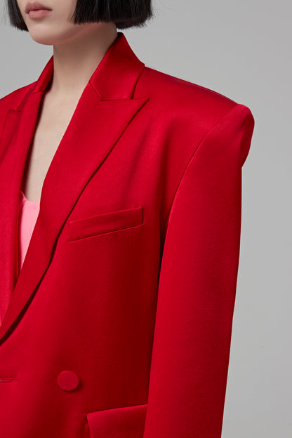 WELLS - SATIN CREPE BOYFRIEND