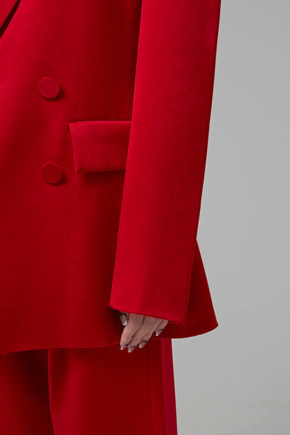 WELLS - SATIN CREPE BOYFRIEND