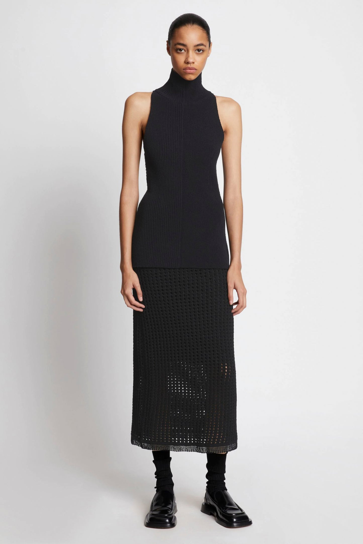 COTTON RIB SLEEVELESS TANK