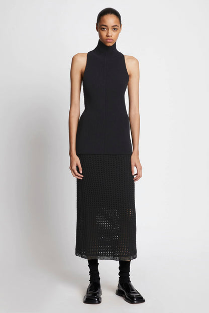 COTTON RIB SLEEVELESS TANK
