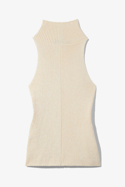 COTTON RIB SLEEVELESS TANK