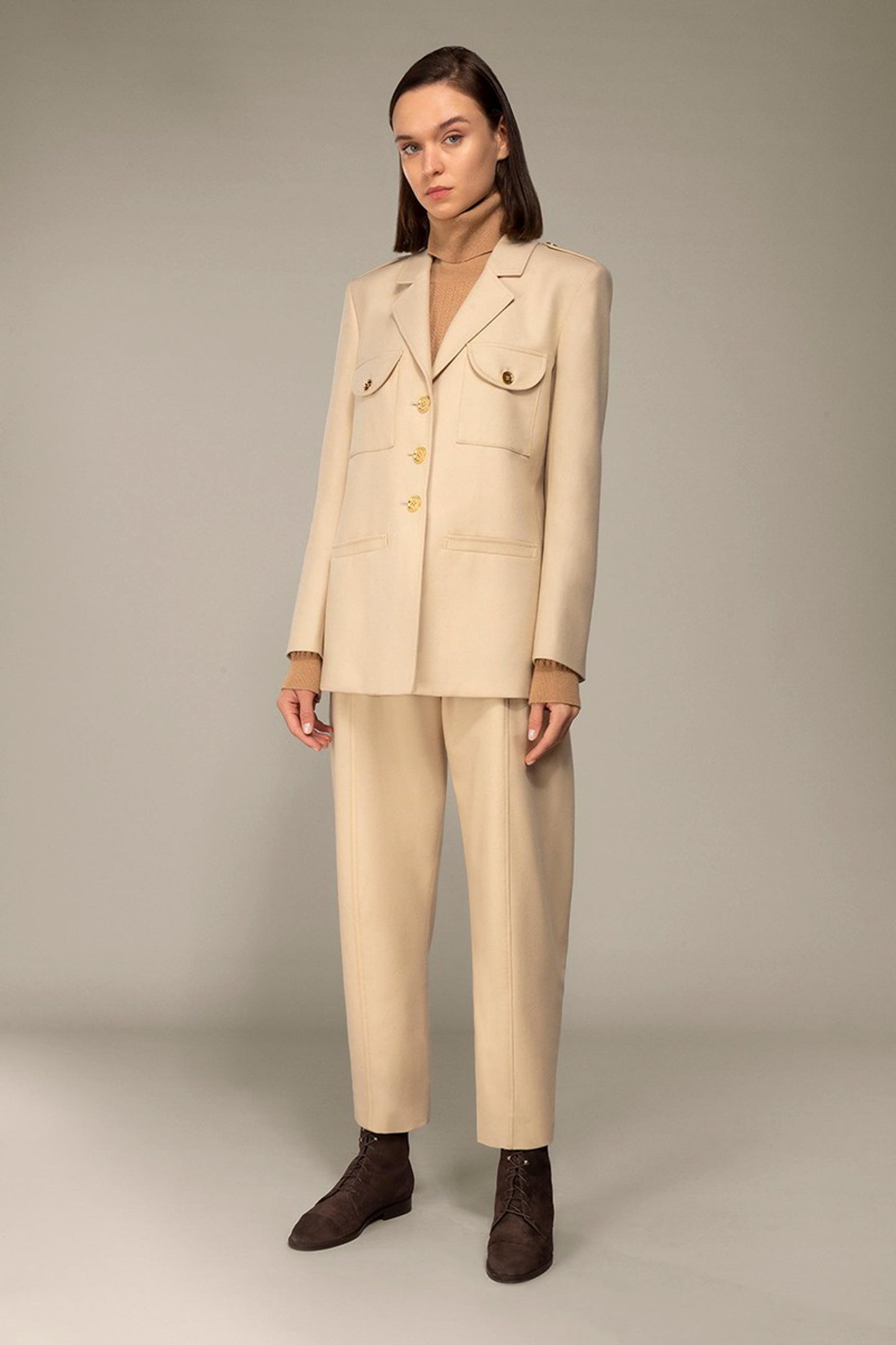 FAITH CREAM SORRAIA PANTS
