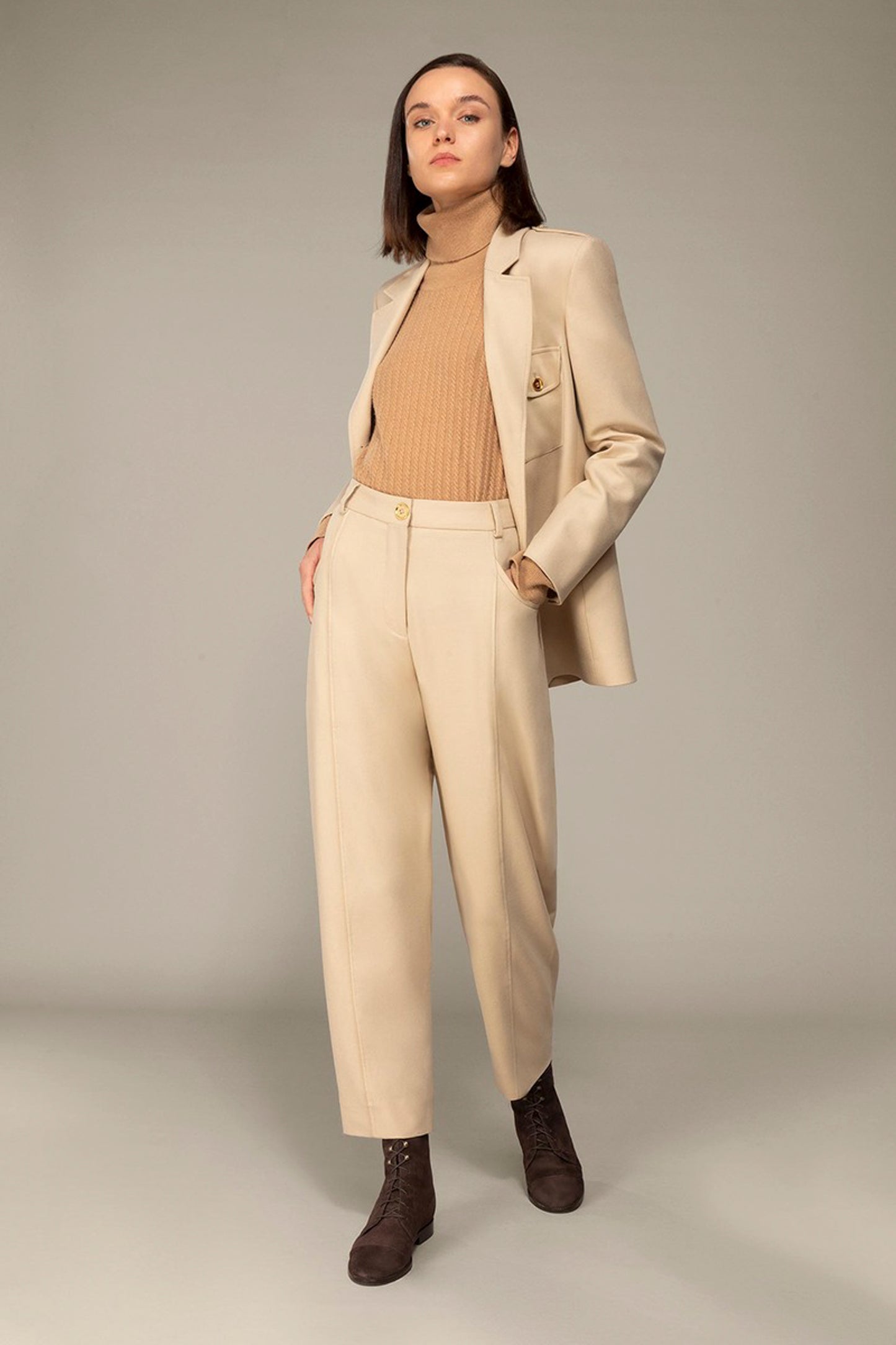 FAITH CREAM SORRAIA PANTS