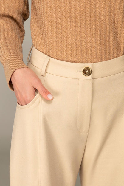 FAITH CREAM SORRAIA PANTS
