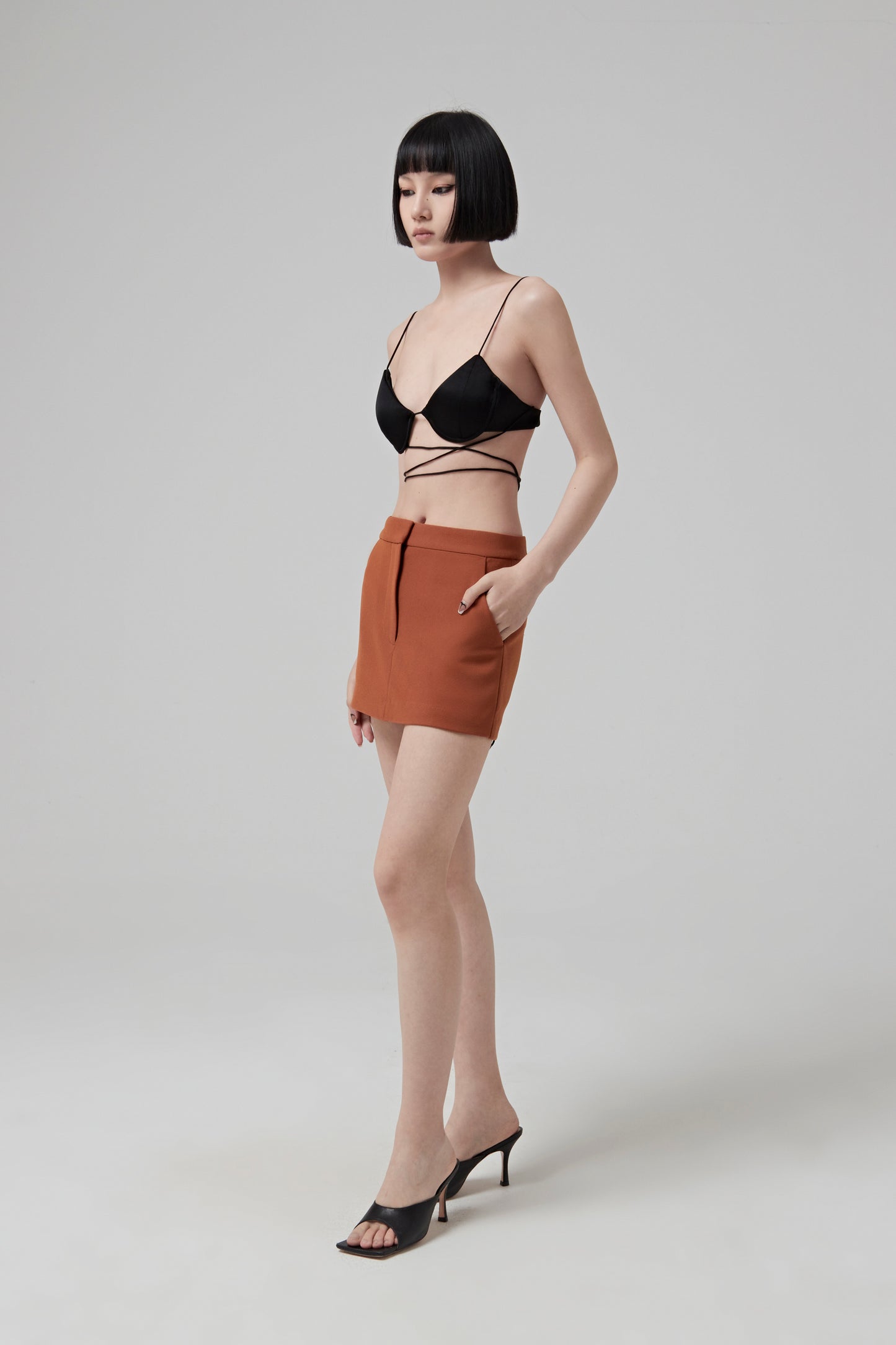 BLAISE - STRETCH CREPE LOW RIS