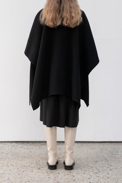 HOOD CAPE COAT