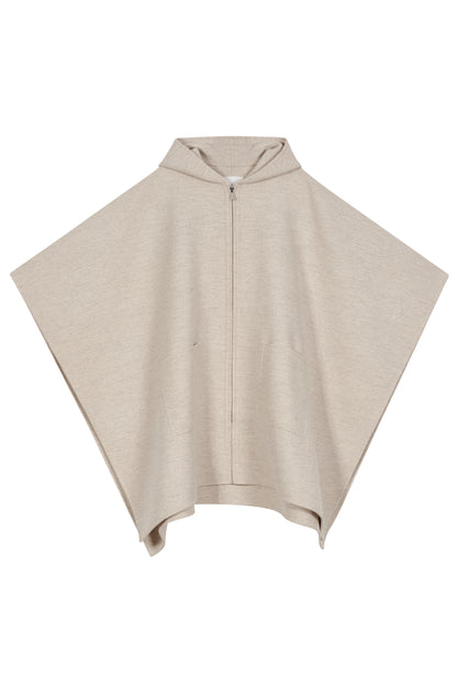 HOOD CAPE COAT