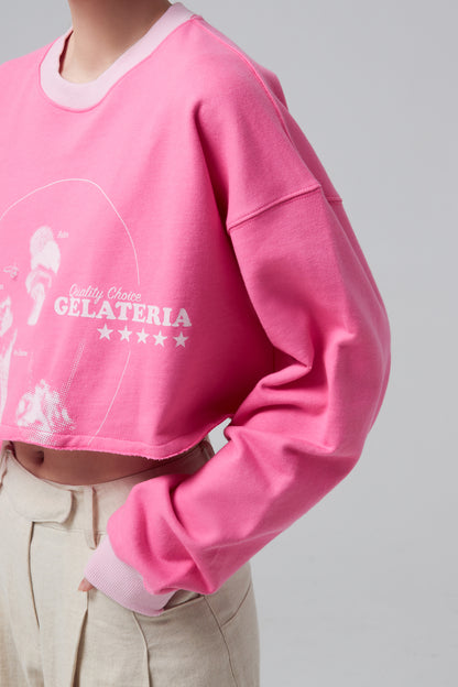 GELATERIA CROP PULLOVER