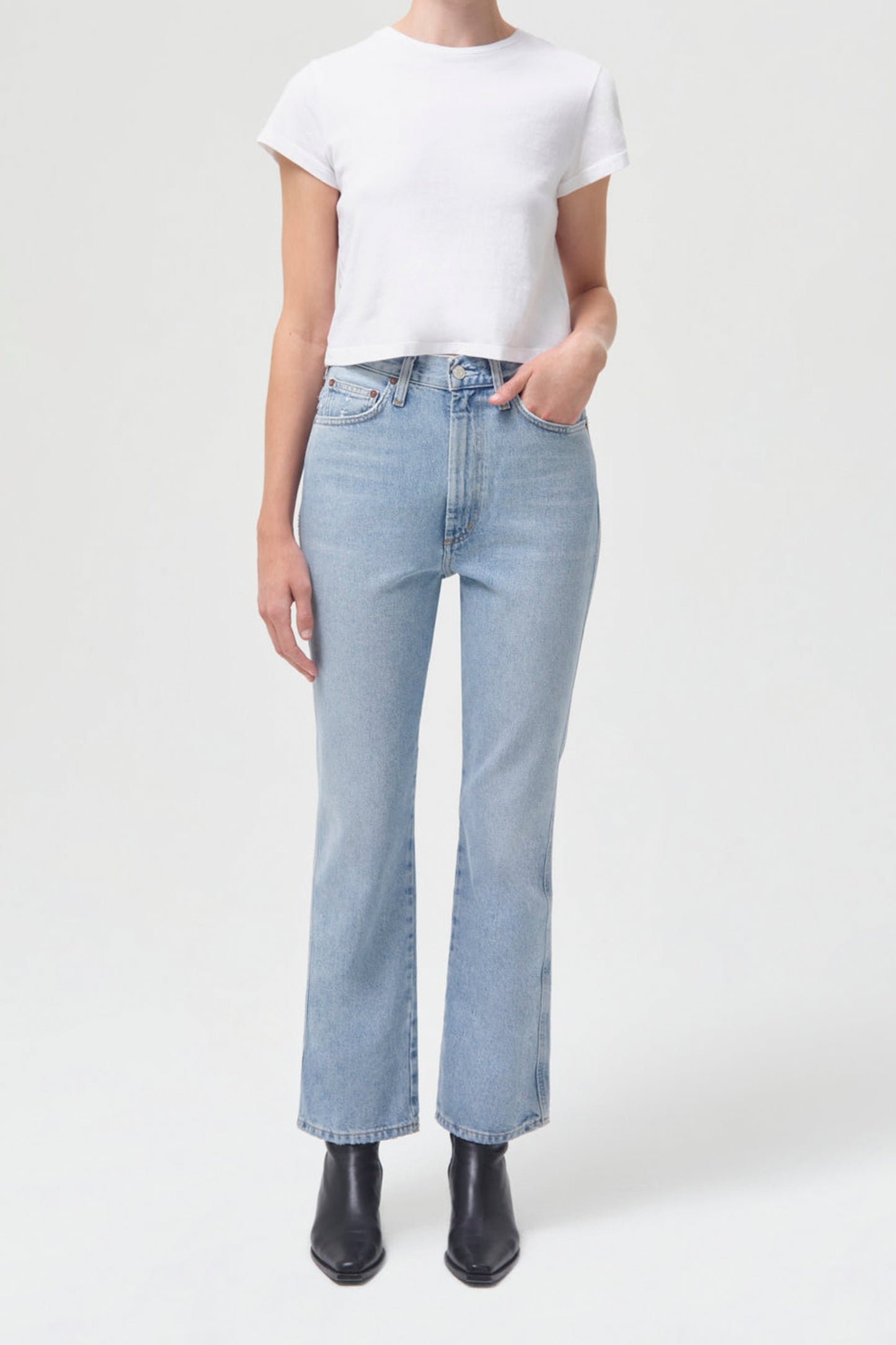 PINCH WAIST HIGH RISE KICK