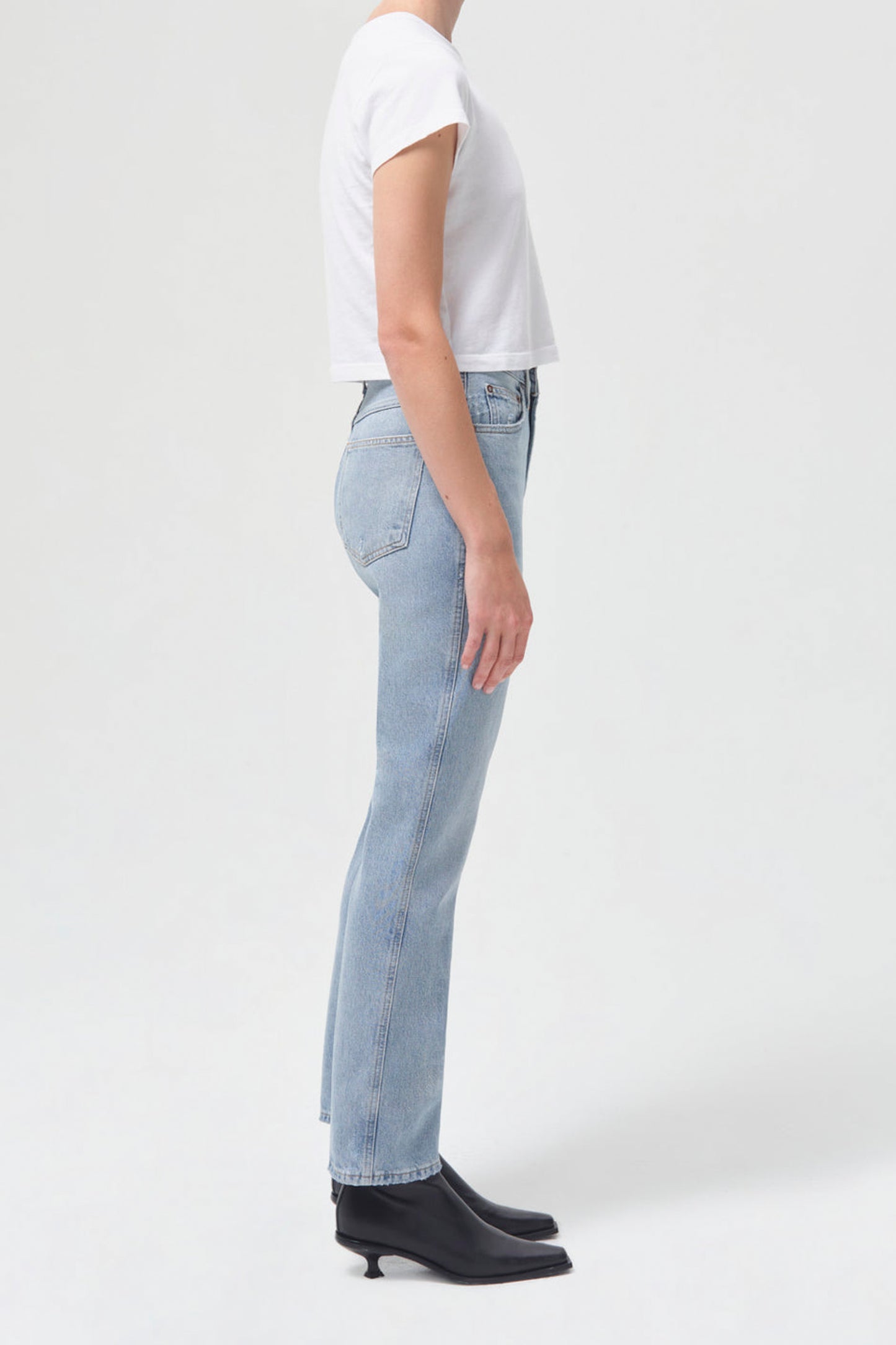 PINCH WAIST HIGH RISE KICK